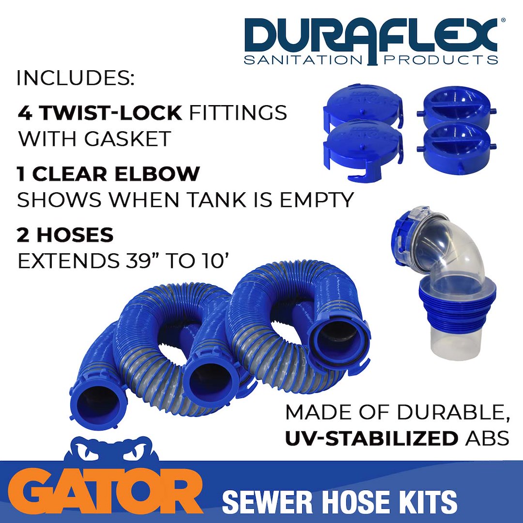 Product of Duraflex 22006 20 Feet Gray Sewer Hose Yes