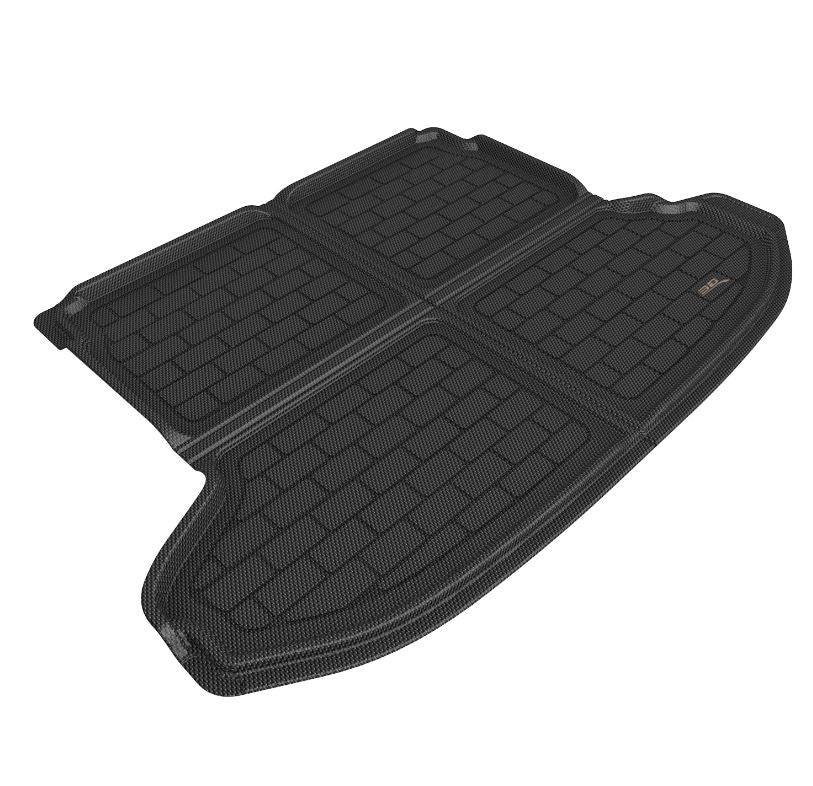 Product of 3D Mats M1KA0721309 Black Thermoplastic Rubber Of Carbon Fiber Texture Back Of 2nd Row Seat Cargo Area Liner