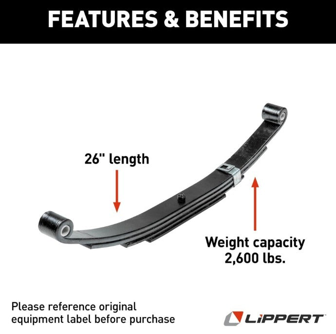 Lippert 702095 Trailer Axle Leaf Spring||702095_1.Jpg||86||m6v702095||2217227