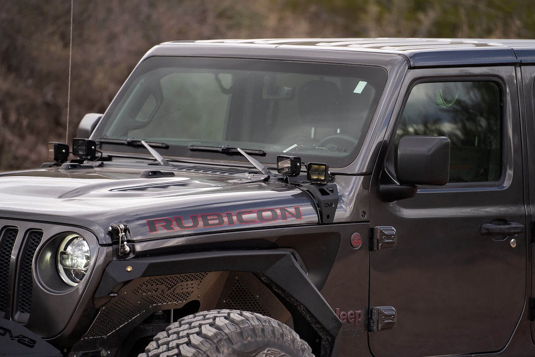 Dv8 Offroad Lbjl-04 Driving/ Fog Light Mounting Bracket||2-Wrangler-Jl-Pod-Light-Mount.Jpg||95||dv8lbjl04||1627923