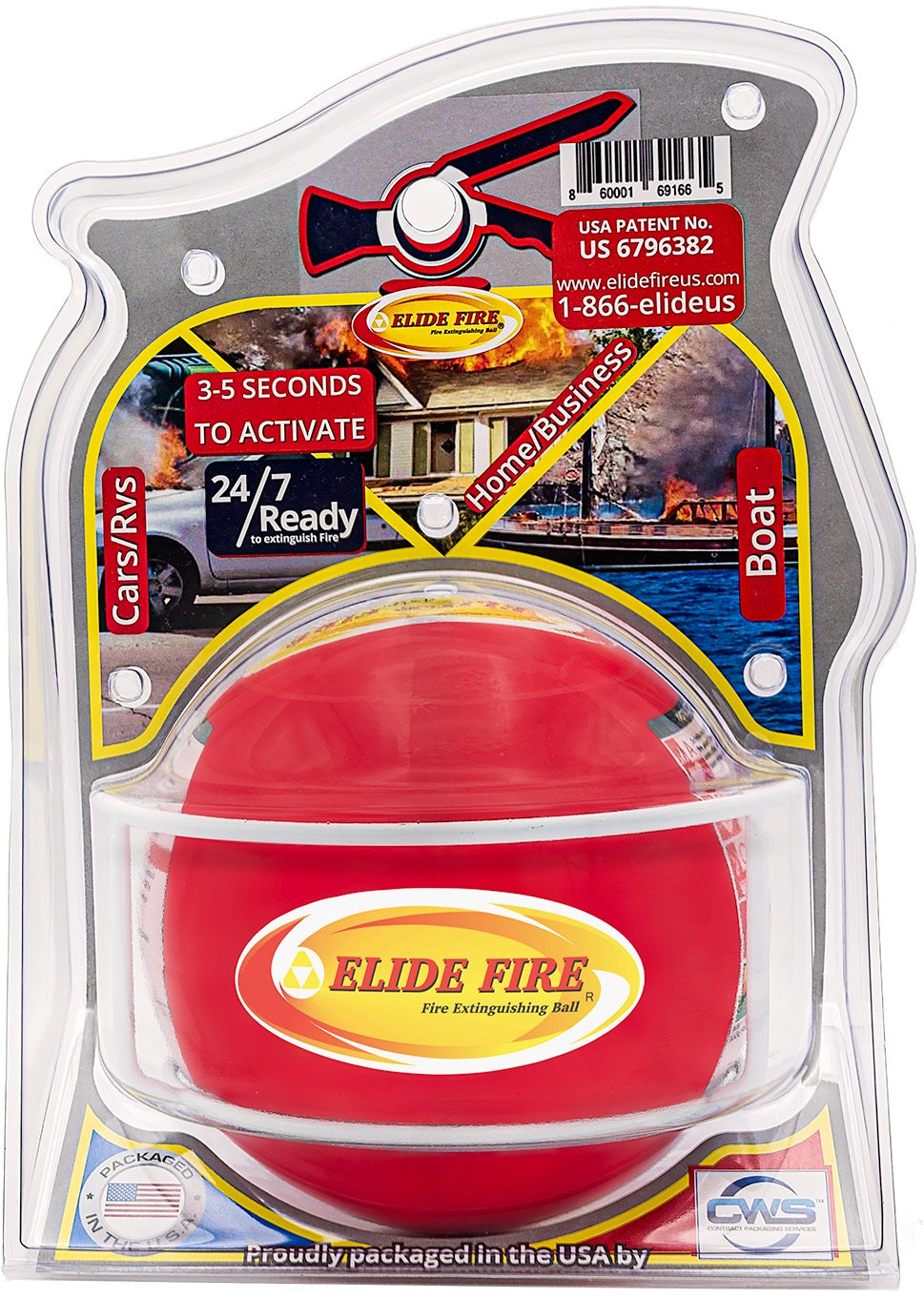 Product of Elide Fire Usa Ely6 Fire Extinguisher