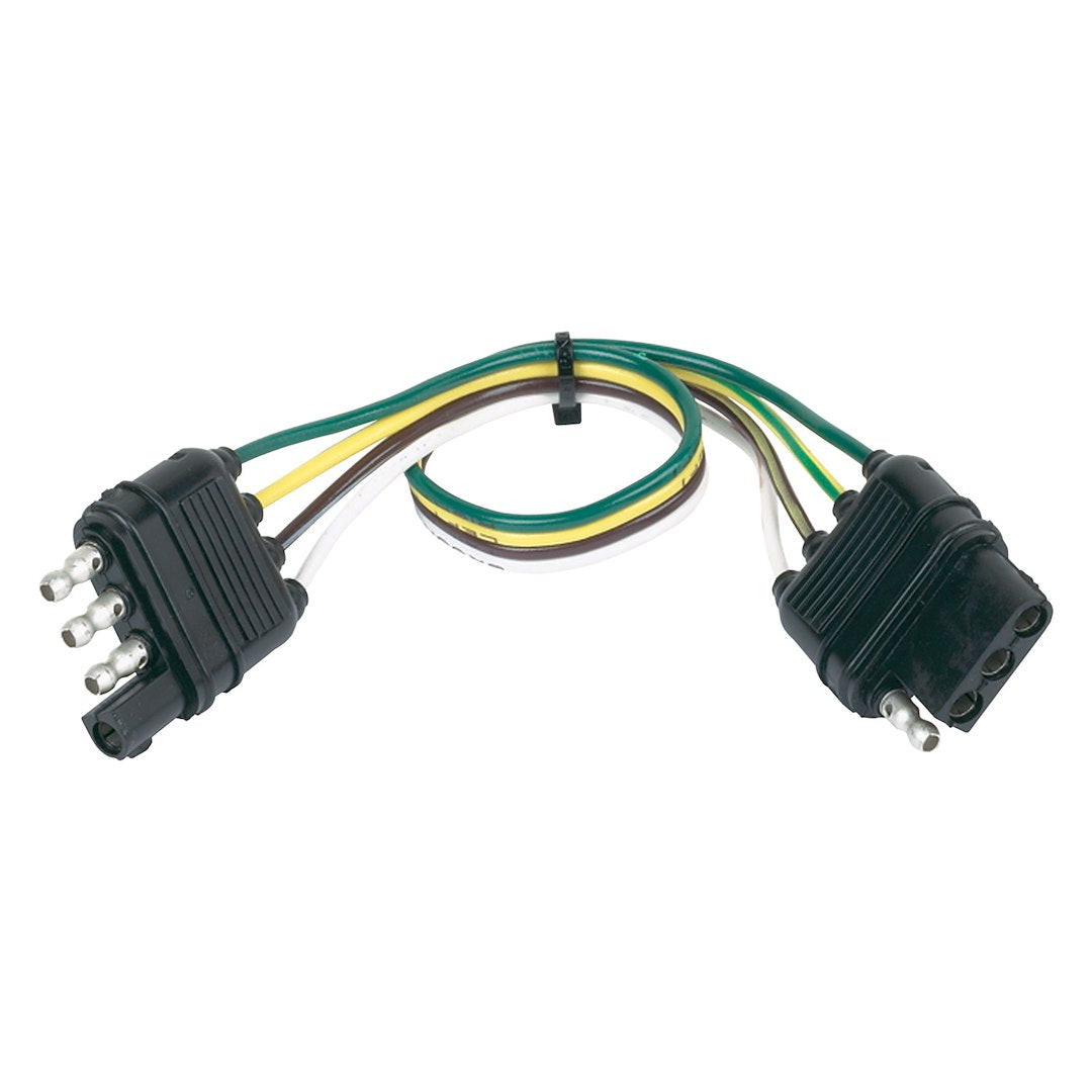 Husky Towing 30312 Trailer Wiring Connector Extension||hus_30312_4 Wire Flat Extension Gf.Jpg||85||hus30312||1056217