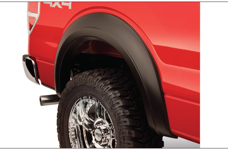 Product of Bushwacker 20926-02 Non-Exposed Fasteners Black Fender Flare - Set Of 4