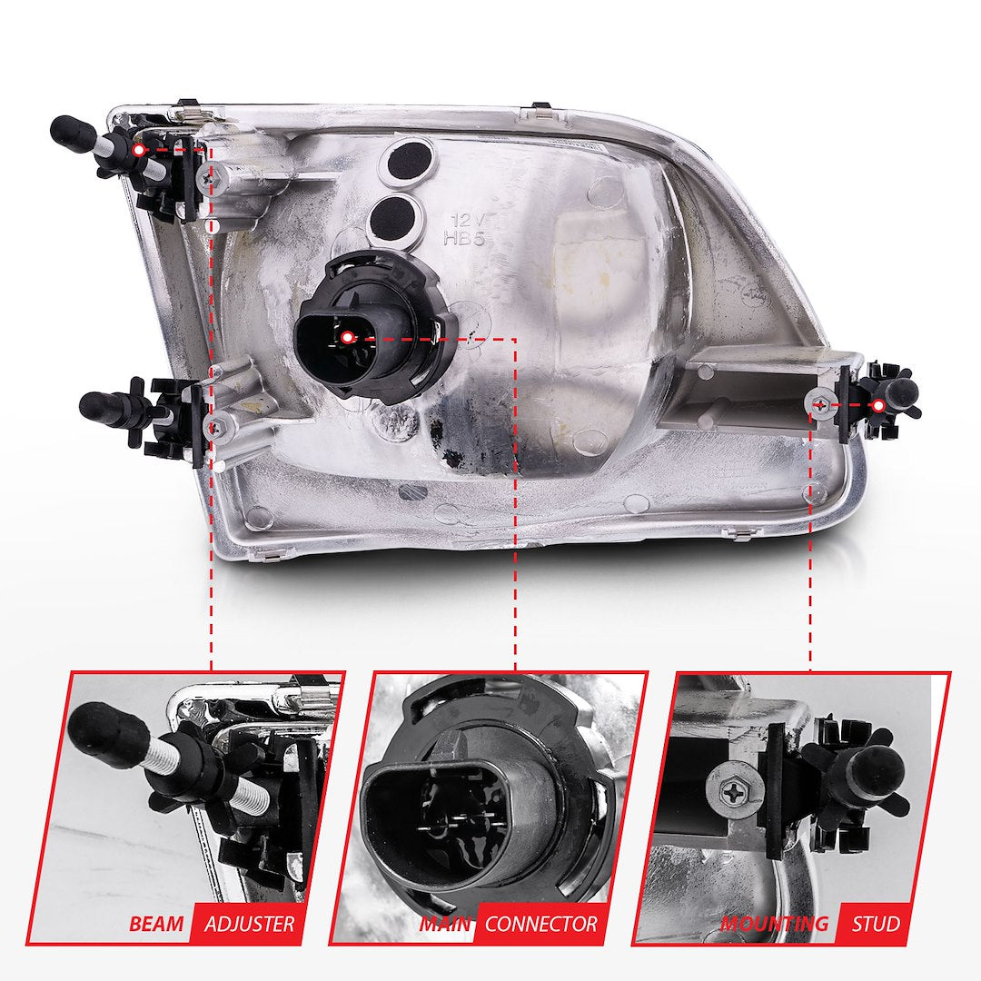 Product of Anzo Usa 111030 Headlight Assembly