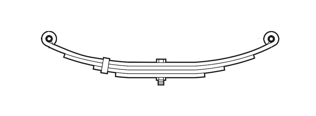 Dexter Axle 072-042-00 Trailer Axle Leaf Spring||072-025-00.Jpg||85||d6g07204200||1016105