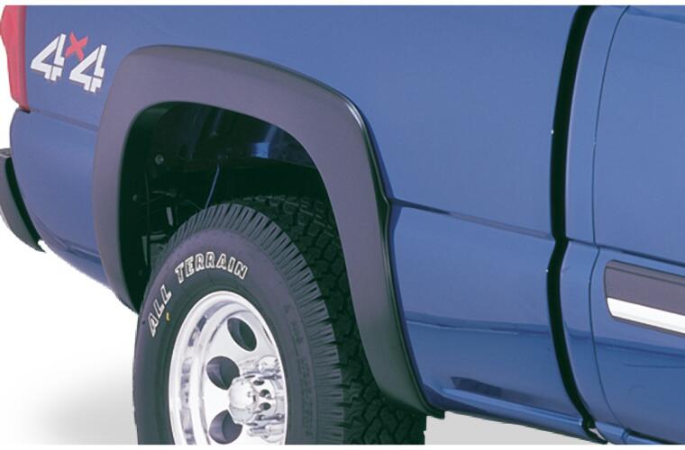 Product of Bushwacker 40915-02 Non-Exposed Fasteners Black Fender Flare - Set Of 4