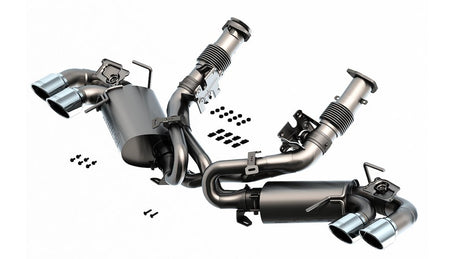 Product of Borla 140838 S-Type Cat Back System Dual Exhaust System Kit