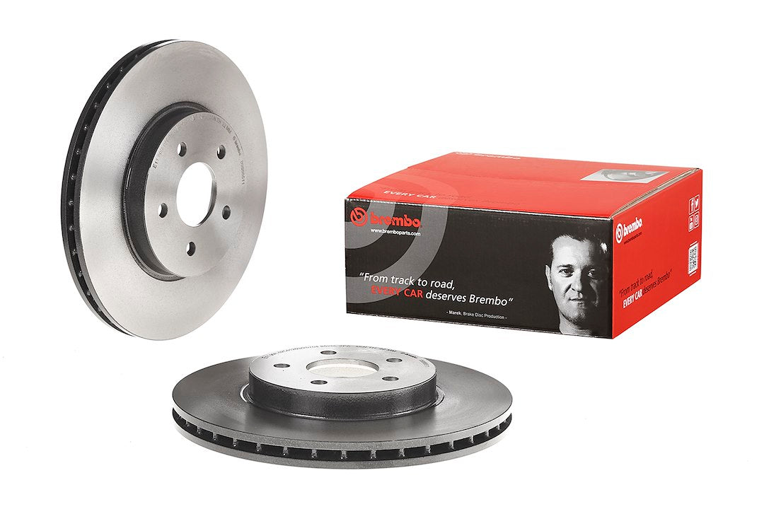 Product of Brembo 09866511C02 Vented 1 Piece Brake Rotor