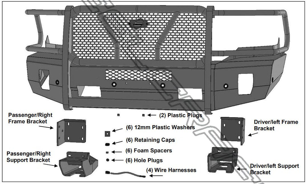 Product of Steelcraft AL60-12250 Elevation Bumper