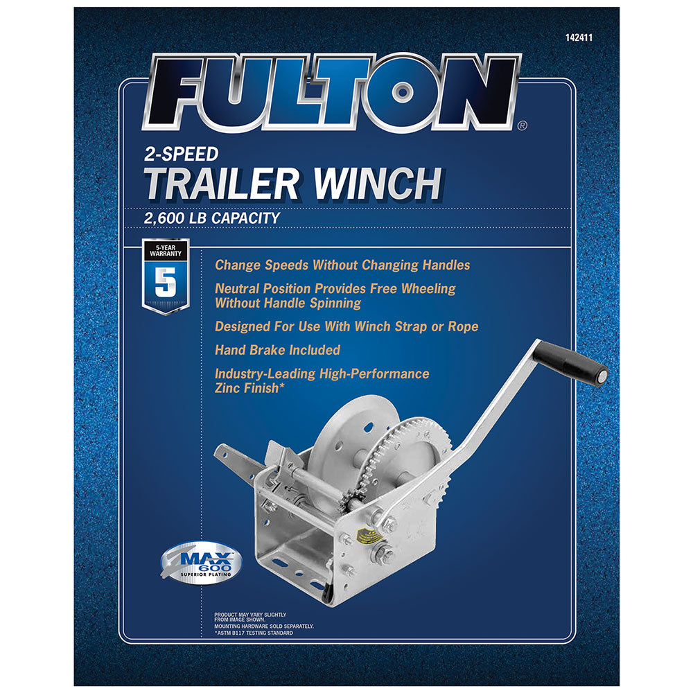 Product of Fulton 142411 Trailer Boat Winch