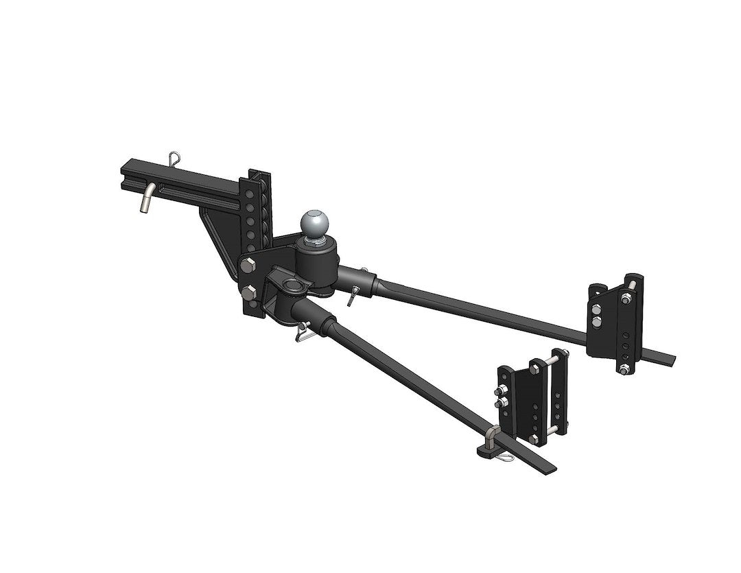 Blue Ox Bxw4037 Weight Distribution Hitch Shank||bxw4037_Mounted.Jpg||86||b1bbxw4037||1629723