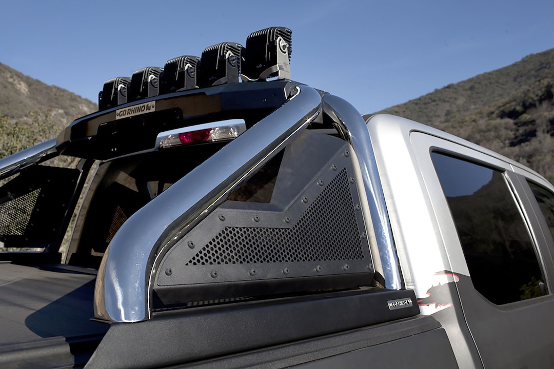 Product of Go Rhino 911000PS Tubular Polished Steel Truck Bed Bar