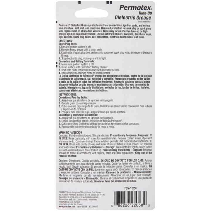 Permatex 22058 Dielectric Grease||22058_2.Jpg||87||p1322058||926884