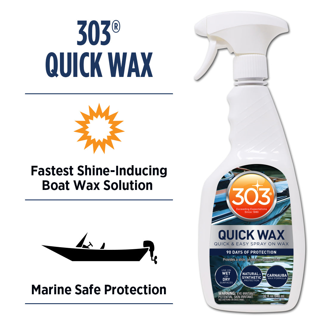 Product of 303 Products Inc. 30213 Marine Wax