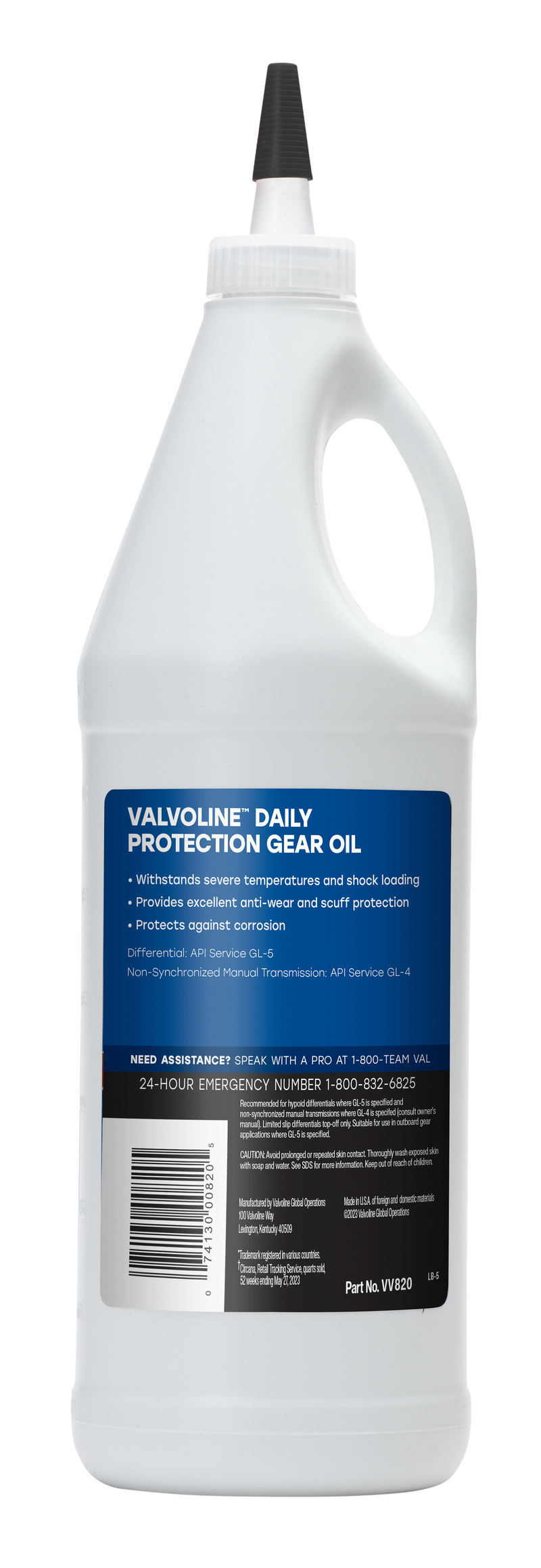 Product of Valvoline Vv820 Gear Oil