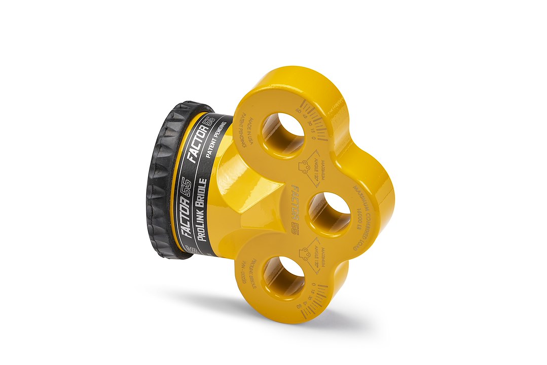 Factor 55 00220-03 Winch Cable Shackle Mount||00220-03_Prolink_Bridle_Yellow.Jpg||85||fac0022003||1142278