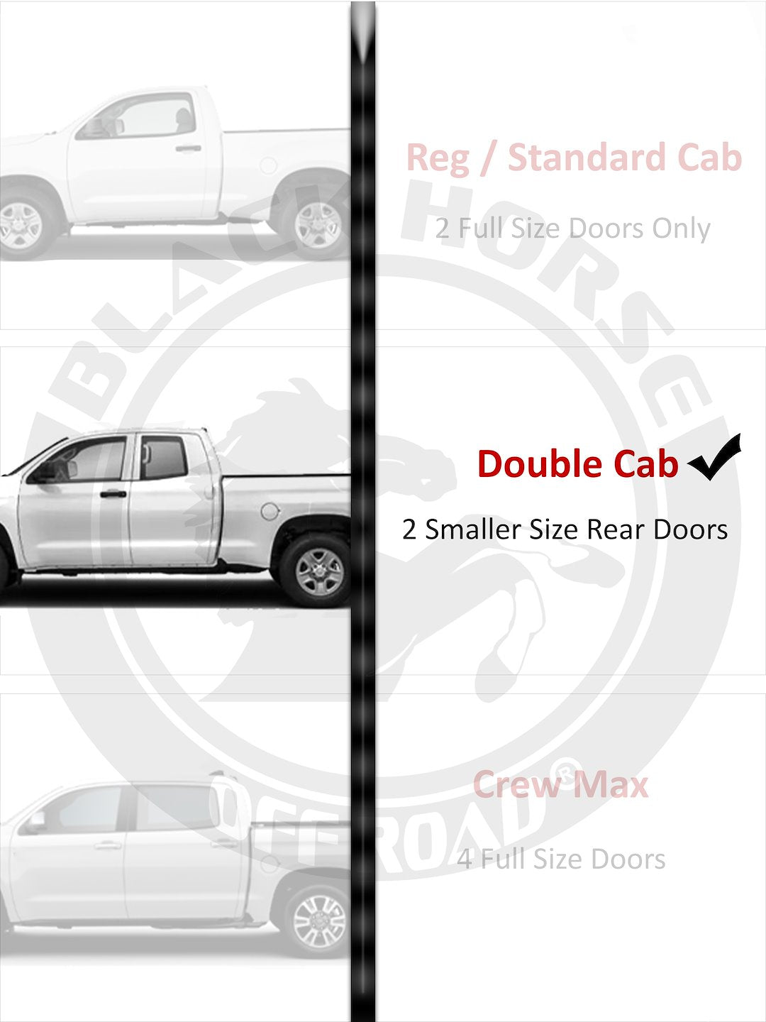 Product of Black Horse Offroad SU-TO0279BK SUMMIT Running Board