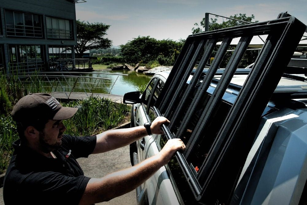 Product of SmartCap (RSI) SA010101 2 Piece With Left Side Drop Down 770 Pound Truck Cap Roof Rack Platform
