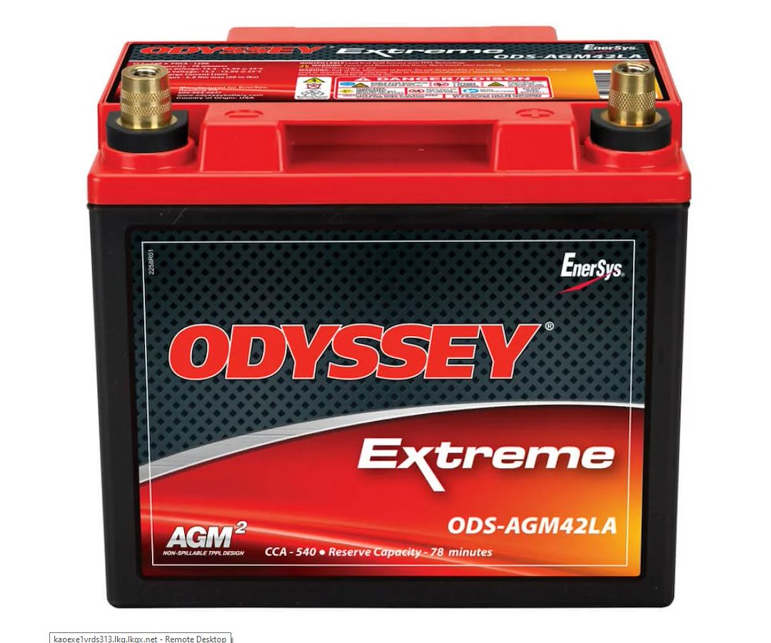 Product of Odyssey Battery Ods-Agm42la Battery