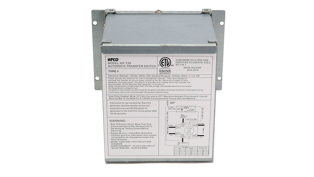 Wfco Technologies T-30-Wm Power Transfer Switch||t-30-Wm_2.Png||87||c6kt30wm||1771065