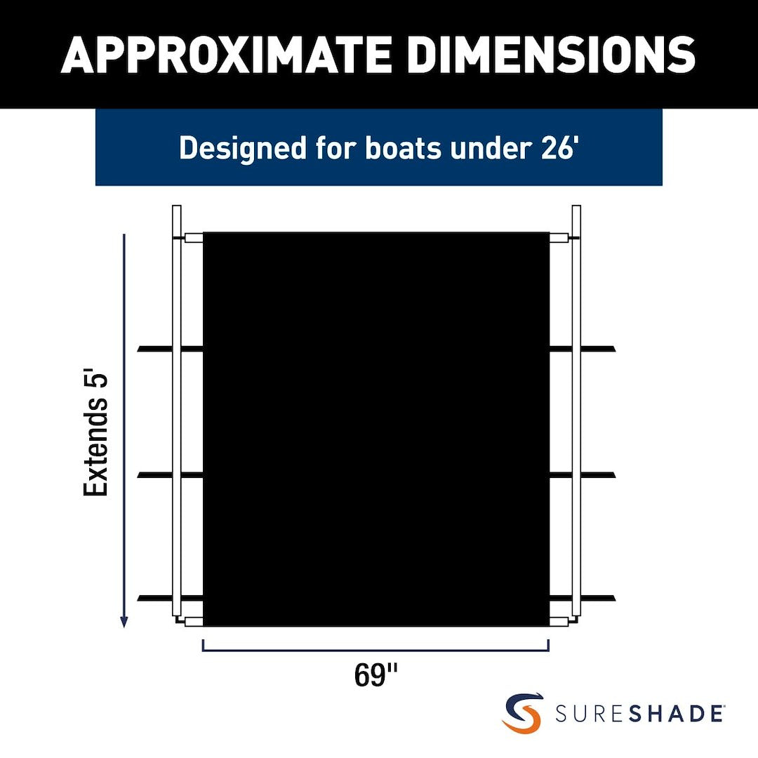 Taylor Made 2021026252 Boat T-Top Shade Extension||2021026252_1.Jpg||86||t4v2021026252||1052177