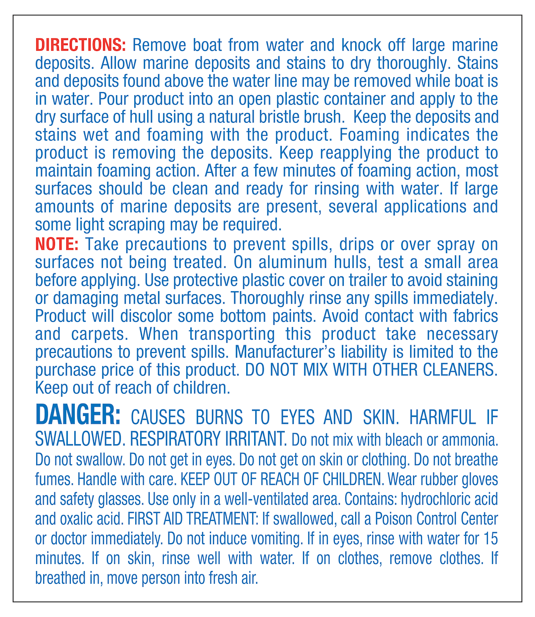 Product of Star Brite 092832 Hull Cleaner