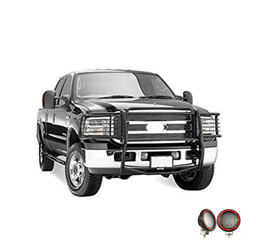 Product of Black Horse Offroad 17FB23MA-PLFR Grille Guard