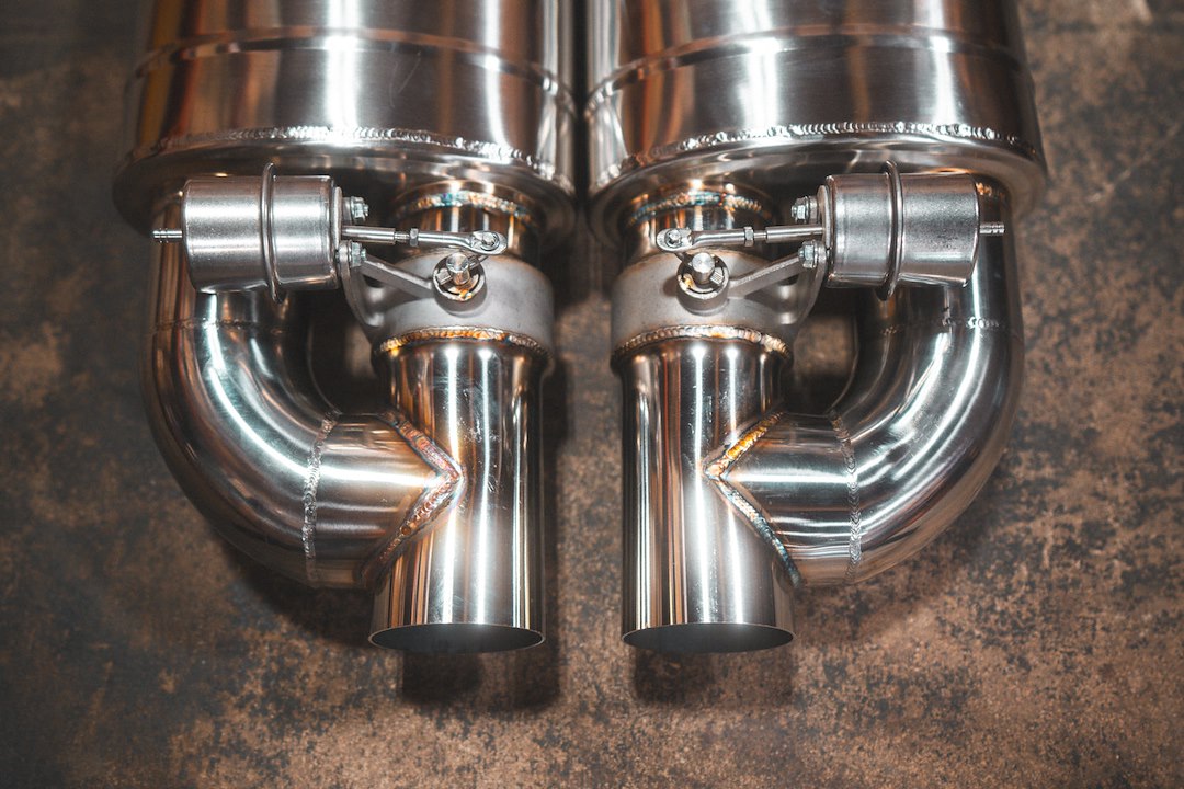 Product of Valvetronic Design UVM.76MM.X2 Exhaust Muffler