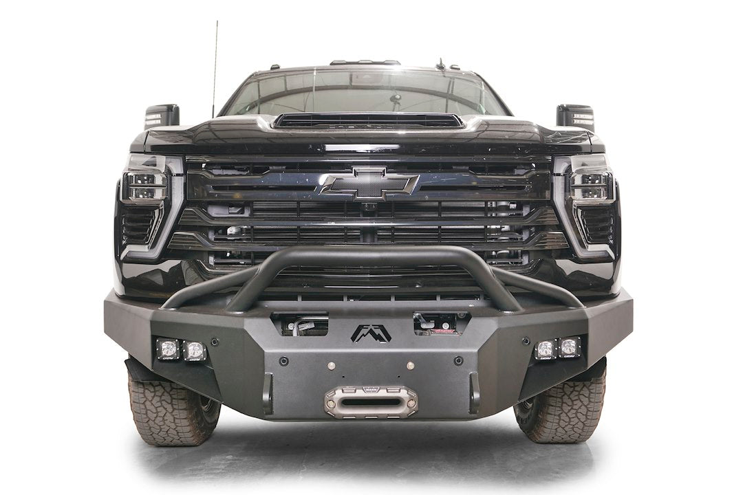 Product of Fab Fours CH24-A6152-1 Premium Steel Matte Powder Coated Bumper