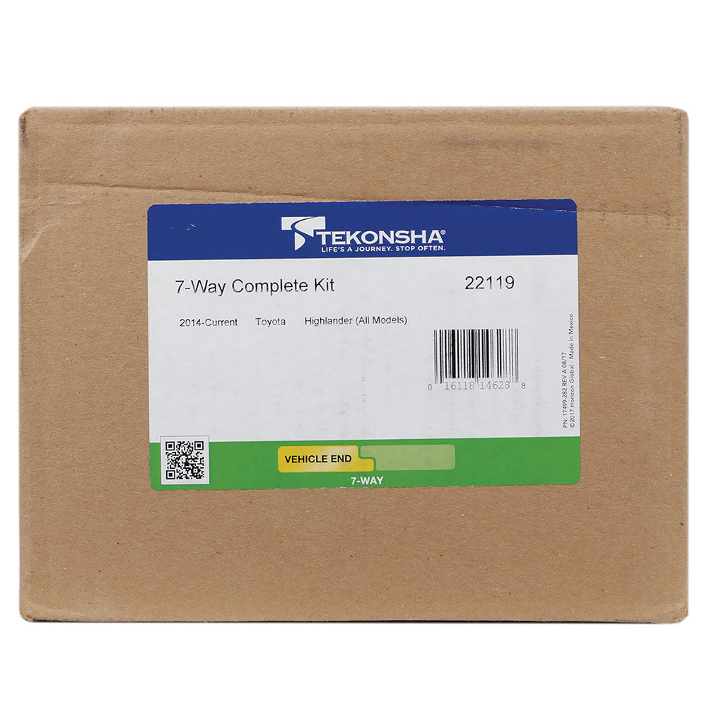 Product of Tekonsha 22119 Vehicle End 7 Blade Trailer Wiring Connector