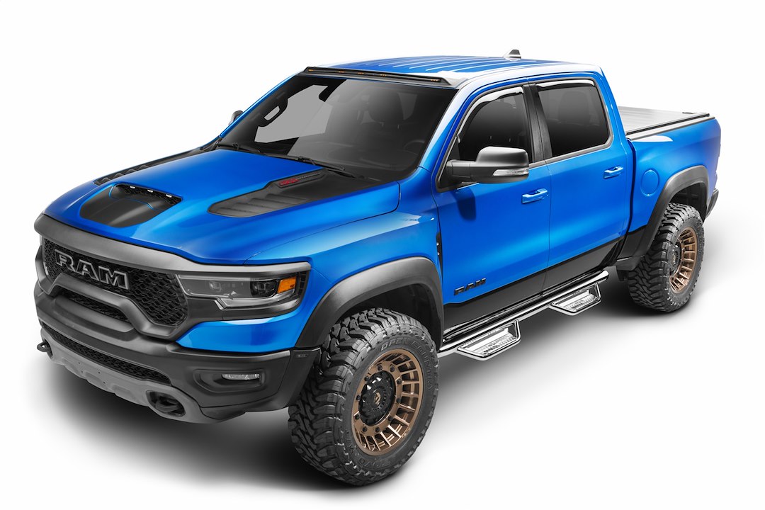 Product of N-Fab HPD1980CC-SS Podium Nerf Bar With Drop Down Steps