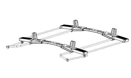 Product of Holman 4095L Yes Steel Ladder Rack
