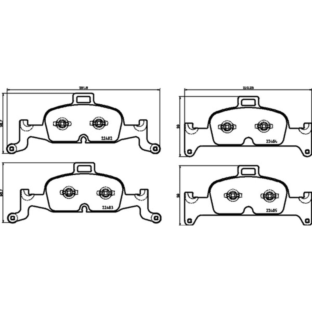 Brembo P85164x Brake Pad||p85164x_Drw.Jpg||88||brmp85164x||1755112