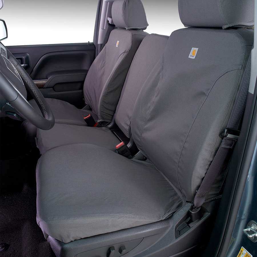 Product of Covercraft SSC2588CAGY Carhartt® SeatSaver® Gravel Duck Weave Fabric Seat Cover