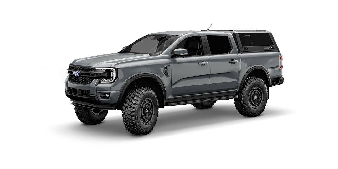 Product of SmartCap EV0309-MB Black Stainless Steel 5-Piece Truck Cap