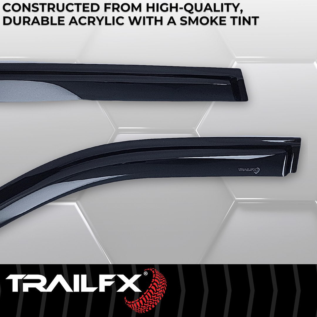 Product of TrailFX 4739H Outside Channel Rainguard