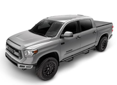 Product of N-Fab D1992QC-6 Black Powder Coated Round Nerf Bar - Truck Wheel To Wheel