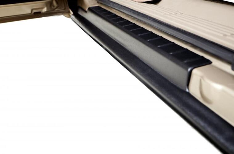 Product of Bushwacker 14068 Black Thermoplastic Olefin Flat Rocker Panel Guard