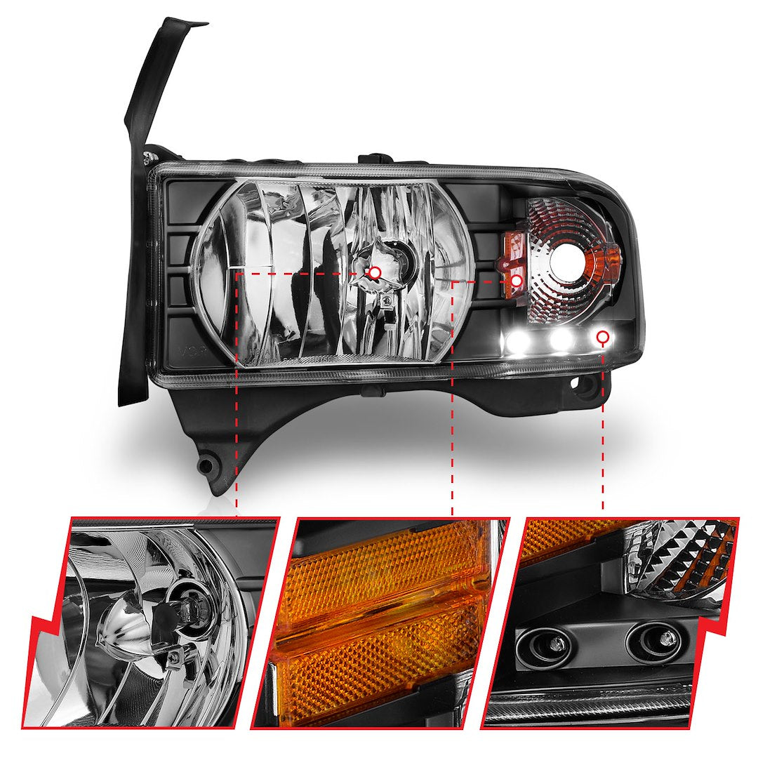 Product of Anzo Usa 111205 Headlight Assembly