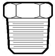 Anderson Fittings 121as-D Fitting Plug/ Fitting Cap||121as.Jpg||85||a6p121asd||994079