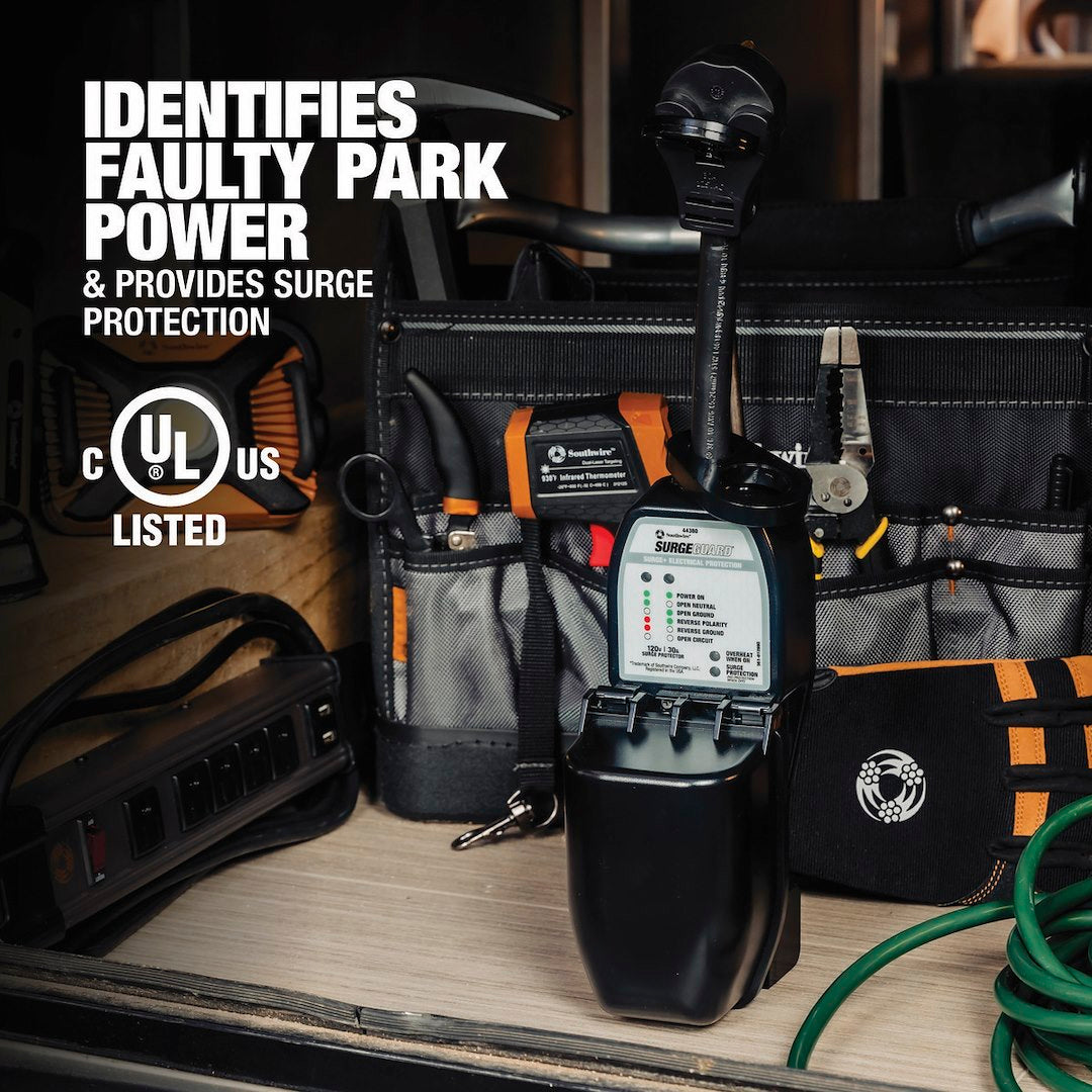 Product of SouthWire Corp. 44380 120 Volt 30 Amp Surge Protector