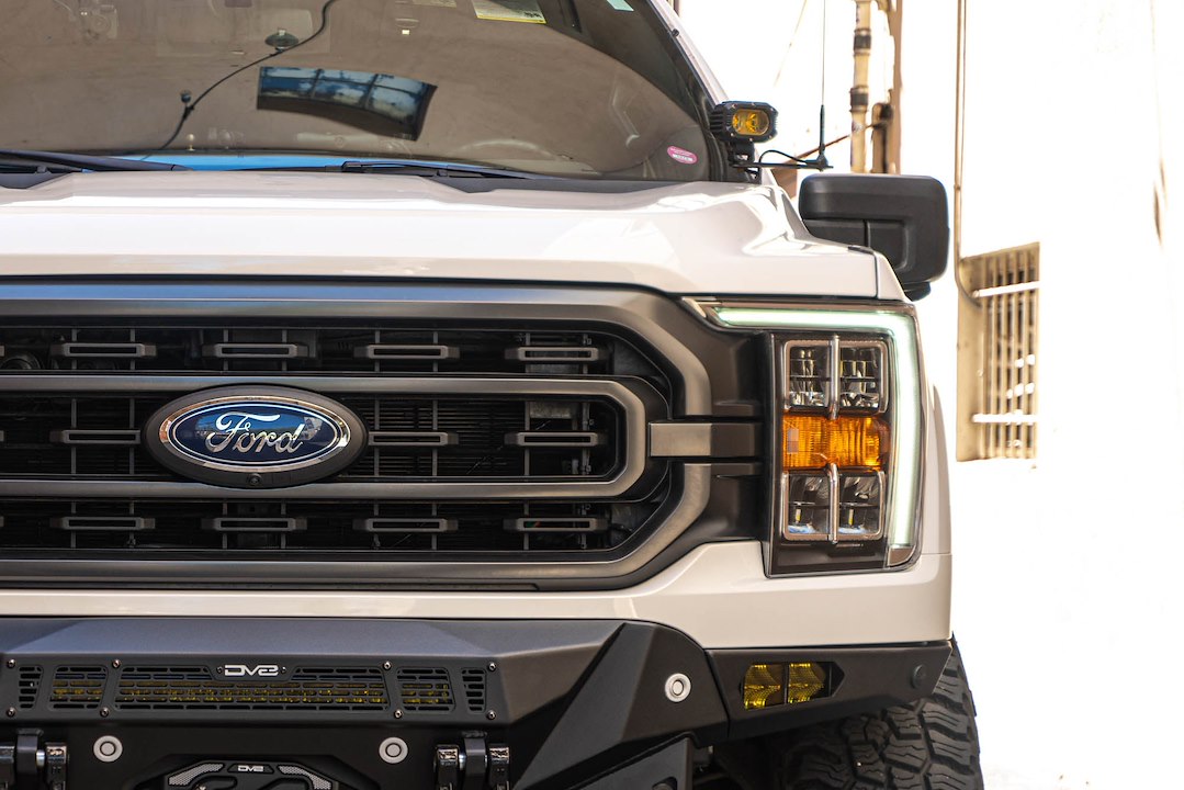 Dv8 Offroad Abff-01 Cruise Control Sensor Relocation Bracket||2021-2023-Ford-F-150-Adaptive-Cruise-Control-Relocation-Bracket-Installed-01.Jpg||86||dv8abff01||1626659