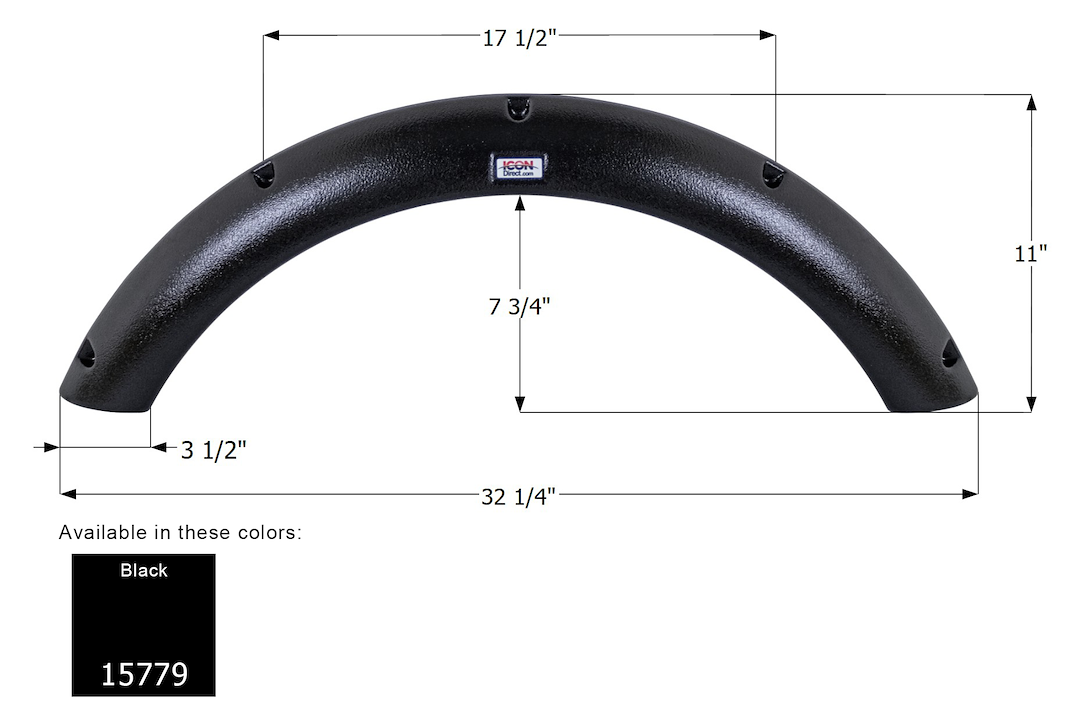 Icon 15779 Fender Skirt||15779-Rvfenderskirt-Single-Jayco-Fs5779_M.Png||85||i6s15779||2254431