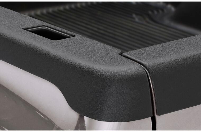 Product of Bushwacker 48503 Black Matte Textured Inside And Top Of Rail Bed Side Rail Protector