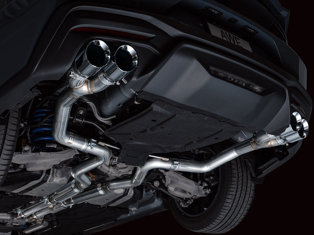 Product of AWE Tuning 3020-42650 Track Edition Cat-Back System Dual Exhaust System Kit