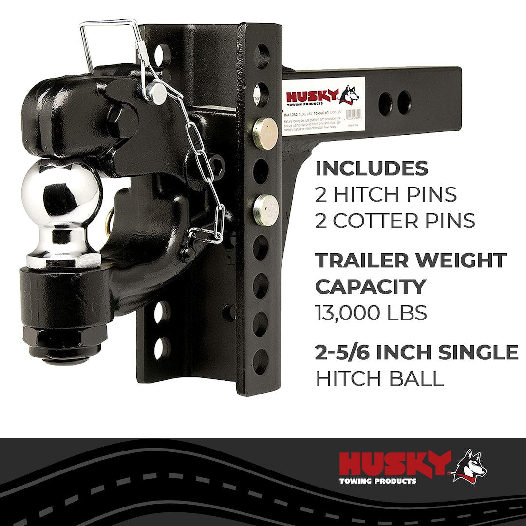 Husky Towing 33110 Pintle Hook||hus_33110_Adjustable Ball Mount Pintle Kit_B2c_3.Jpg||87||hus33110||1148843