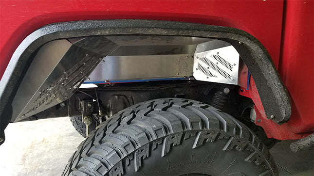 Product of Fishbone Offroad FB23144R Non-Exposed Fasteners Black Fender Flare - Set Of 2