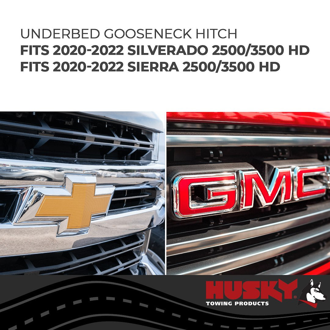 Product of Husky Towing 35202 Under-Bed Gooseneck Trailer Hitch - 35000 Pound