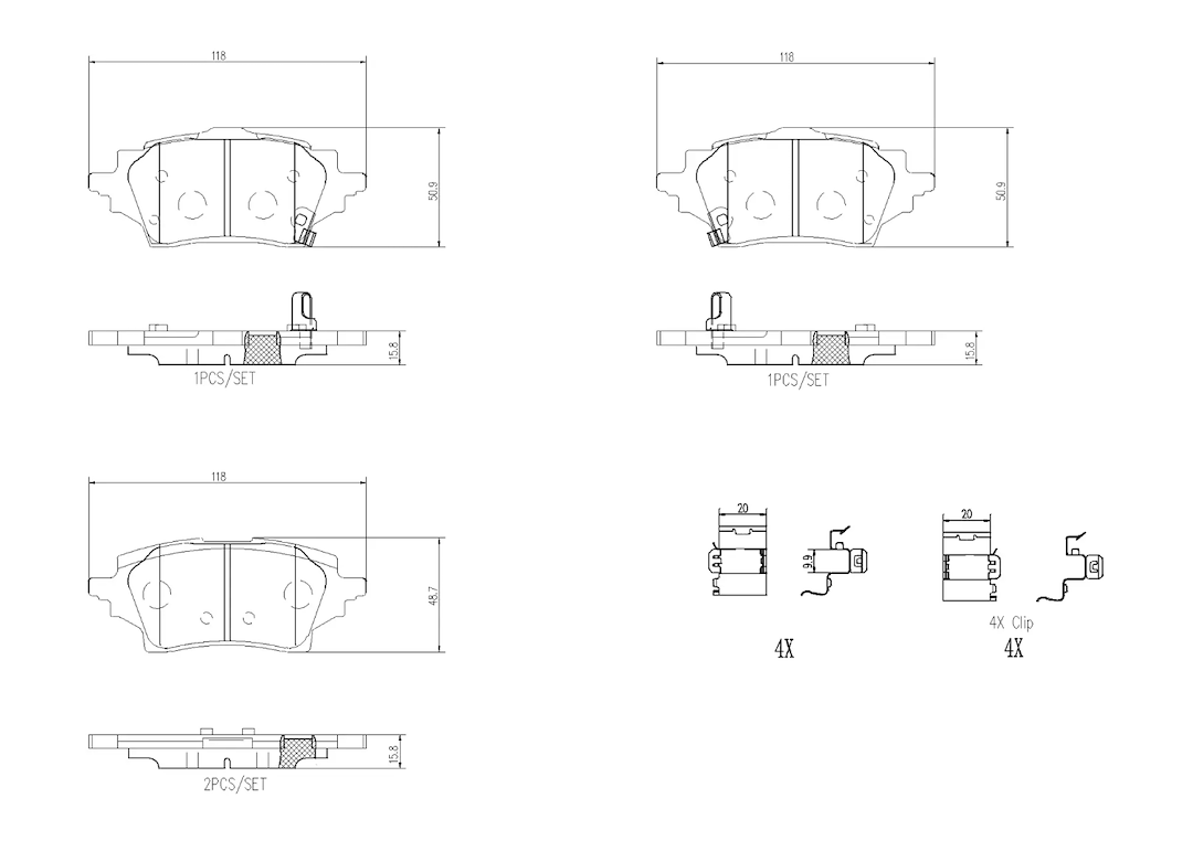 Brembo P83178n Brake Pad||p83178n_2.Png||87||brmp83178n||2104752