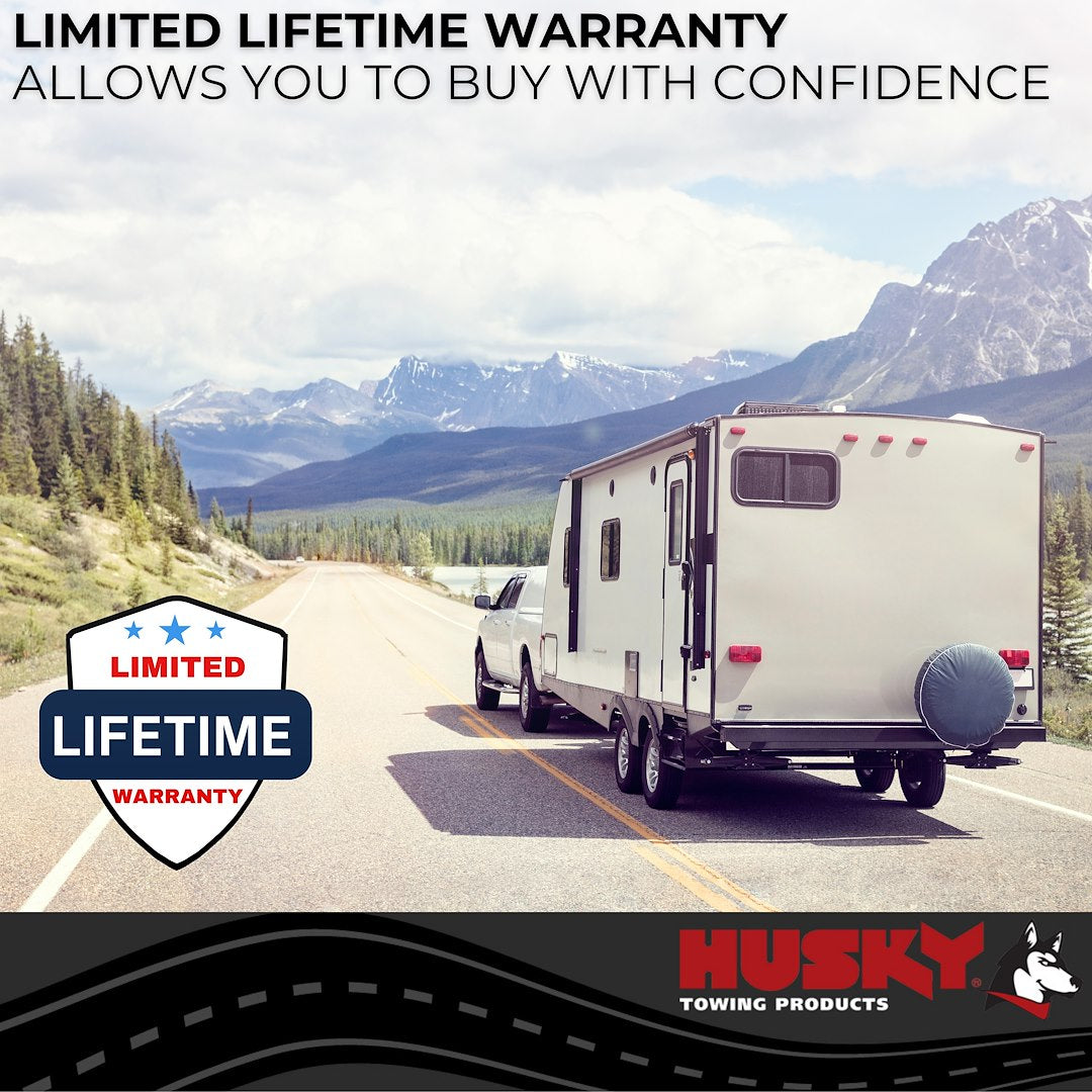 Product of Husky Towing 31995 6000 Pound Round Bar Weight Distribution Hitch